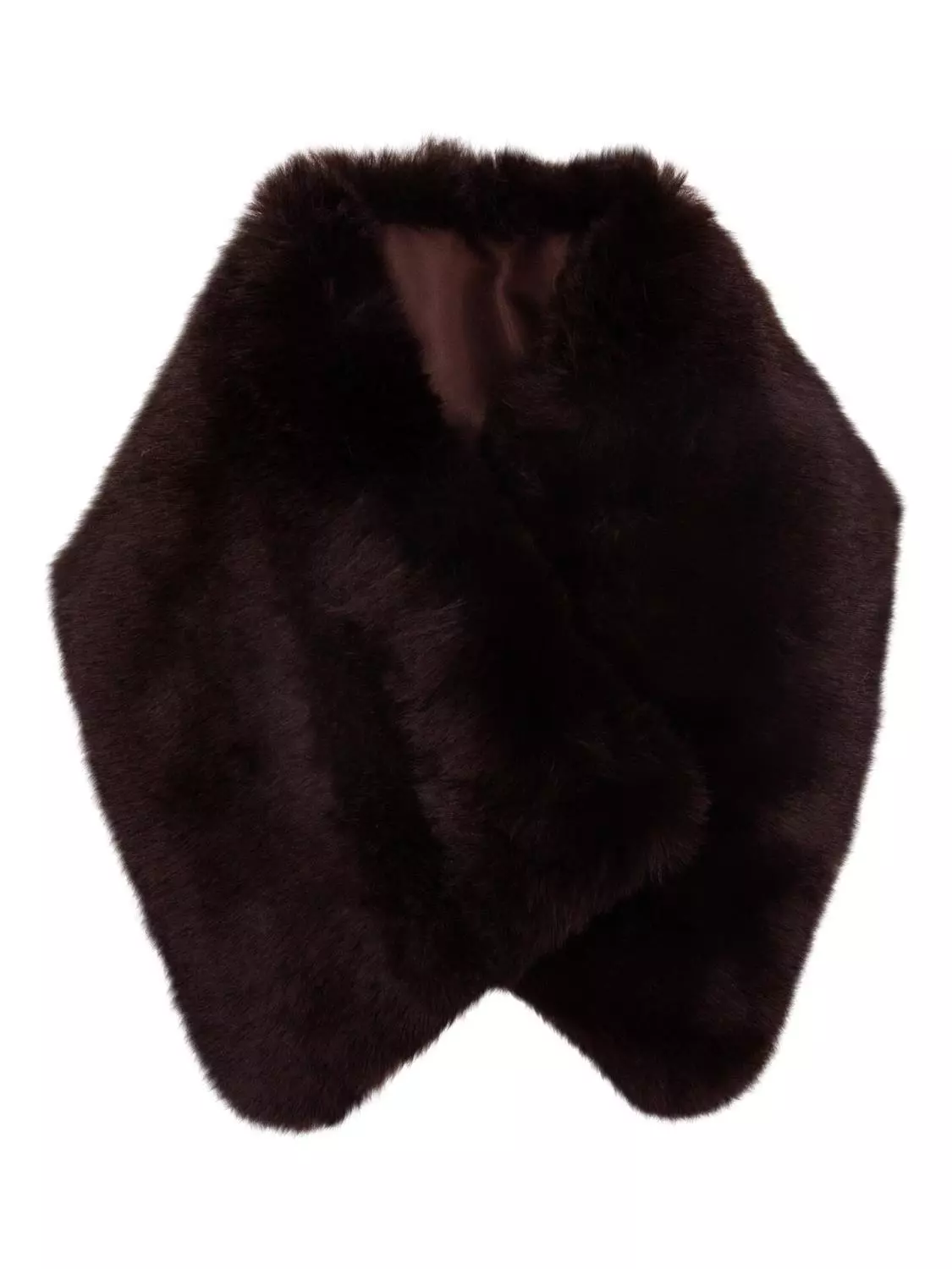 Intex Skandia Hals fuske pels, brun