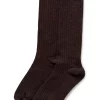 Part Two Dorin Socks, ullsokker, brun