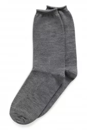 Part Two Teona Socks, ullsokker, grå