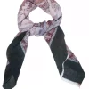 Intex Skandia Skjerf Ull paisley 85x85 cm, grønn