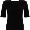 Part Two Diddi T-shirt, velur sort