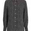 Isay Gyta Smock Blouce, sort/hvit