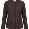 Isay Oso Blazer, brun melert