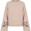 Isay Gwen Deco Pullover, offwhite