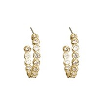 A&C Tone Damli Hoops, Halo Mini