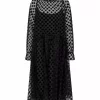 Masai MaNavoiel Dress, A-fasong kjole, sort/prikker