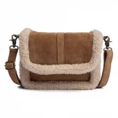 Depeche Buenos Aires Clutch, soft cognac