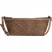 Depeche Berlin Shoulderbag, mud/lysbrun