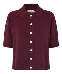 MaLivressa Cardigan, burgunder