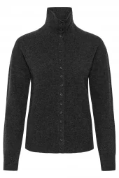 My Essential Wardrobe Tracy Knit Cardigan, mørk grå