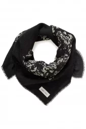 Part Two Celesta Scarf sort m/offwhite motiv