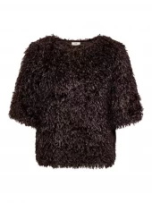JDY Marta Life 2/4 Top. brun