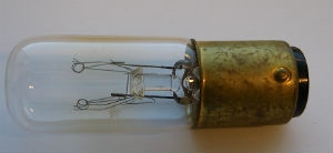 Lampe Bajonett RIVA 18x52 Ba15d 15W