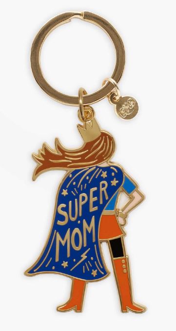 RIFLE PAPER CO - SUPER MOM Keychain