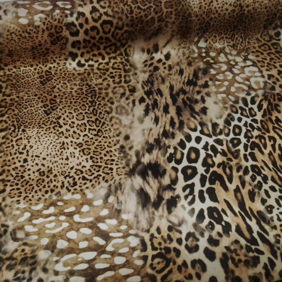Møbelvelour Safari Leopard møbelstoff - glatt