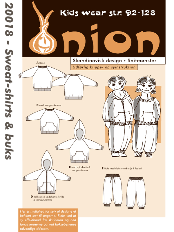 Onion KIDS 20018 Hettegenser/jakke og bukse