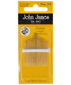 John James - Sharps Longues size 3/9 - 20 needles