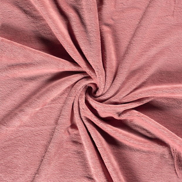 Bamboo Towel Fleece - Dark Pink