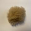 Eco-pels, Dusk med hempe - 6 x 6 cm, Beige