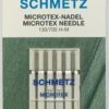 Schmetz Microtex-nål, 80/12, 5 pk  130/705 H-M