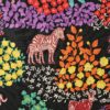 Kokka Japanese Fabric - Black Cotton Linen Canvas - Etsuko Furuya BLACK