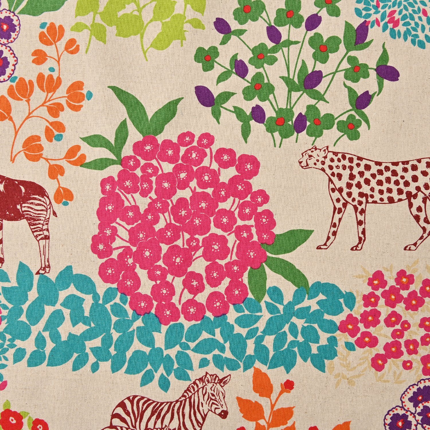 Kokka Japanese Fabric – Cotton Linen Canvas – Etsuko Furuya