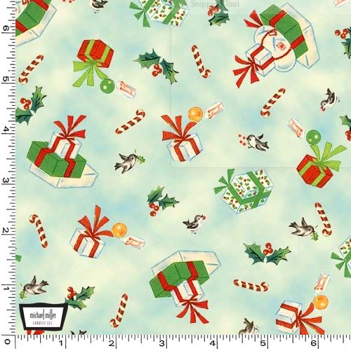 Time to Give, Vintage Christmas, Michael Miller Fabrics