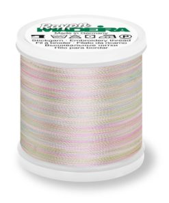 9840-2101 MADEIRA RAYON Multicolor 40 200M - baby pink / pink / mint