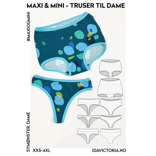 Maxi & Mini – Truser til dame (XXS-4XL) PDF