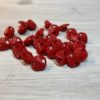 Knapp Plast - Rød 11 mm