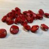 Knapp Plast - Rød 14 mm