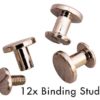 Studio Light Planner Essentials Binding studs – Silver