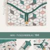 Minikrea 104 - Mini pusleunderlag – papirmønster