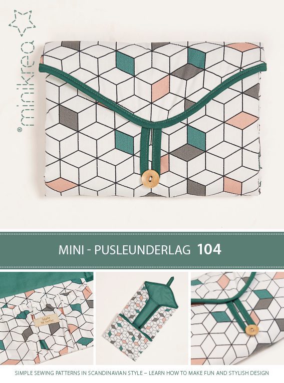 Minikrea 104 - Mini pusleunderlag – papirmønster