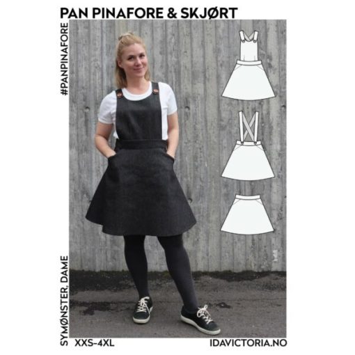 Pan Pinafore & skjørt (XXS-4XL) – Papir