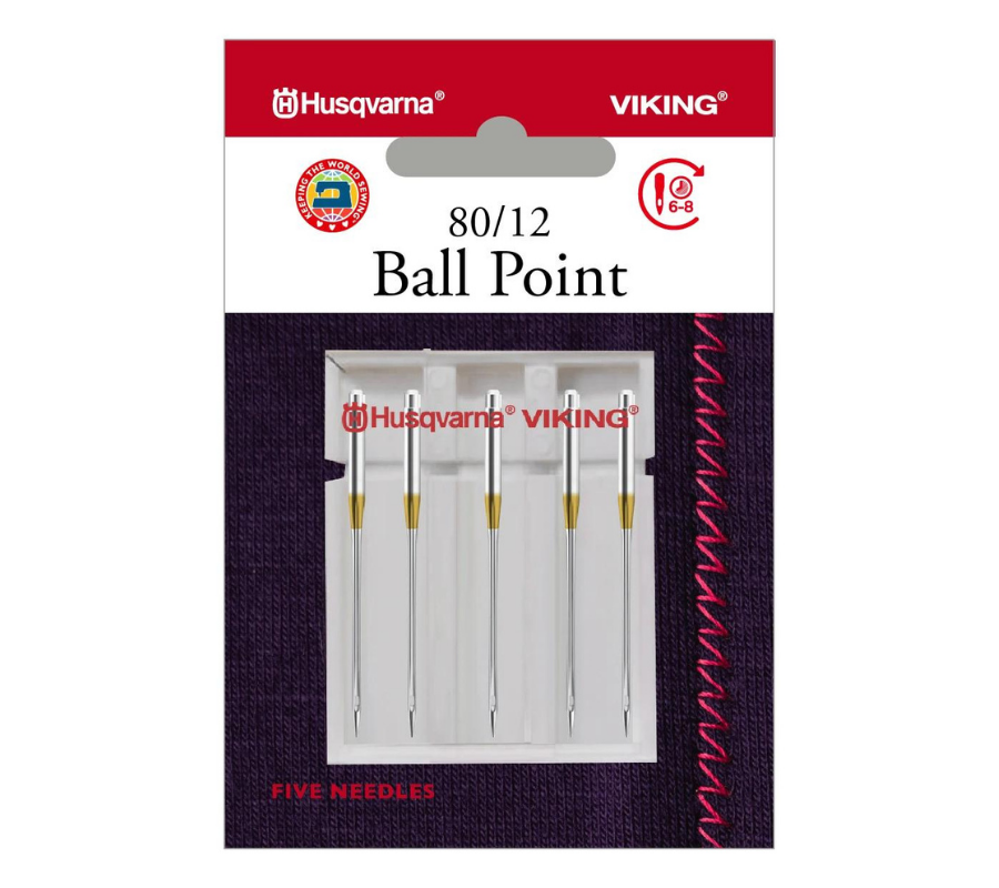 Ball Point Needle - 80/12 - 5pk HV