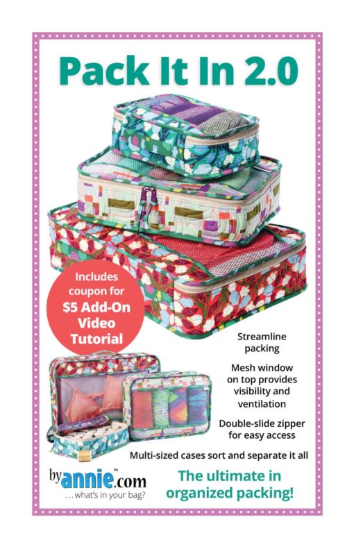 Pack It In 2.0 – Patterns by Annie