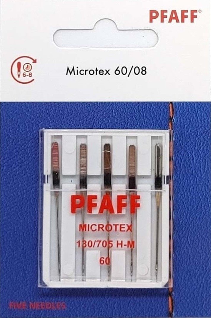 Pfaff Microtex-nåler størrelse 60/08