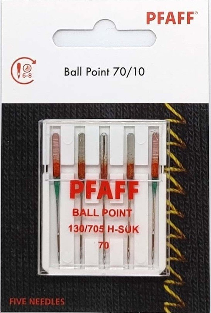 Pfaff Ballpoint-nåler størrelse 70/10 - 5 pk