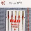 Pfaff Universal-nåler størrelse 80/12 - 5 pk
