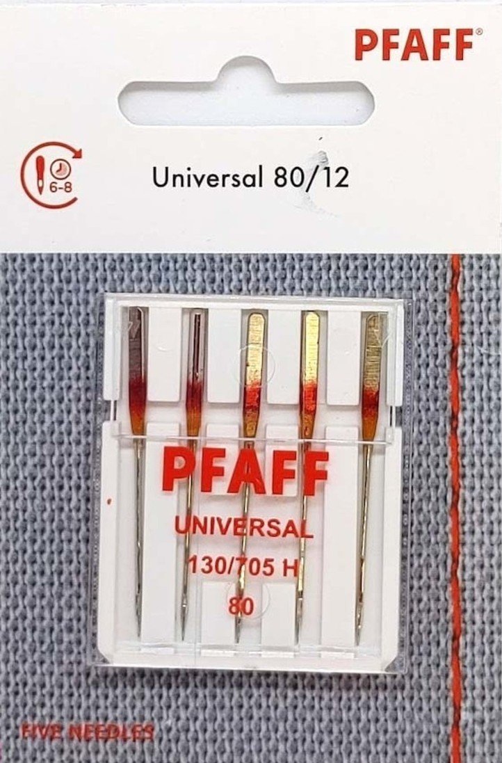 Pfaff Universal-nåler størrelse 80/12 - 5 pk