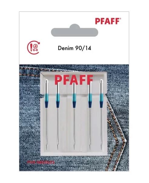 PFAFF Denim Needles 90/14 - 5 Pk