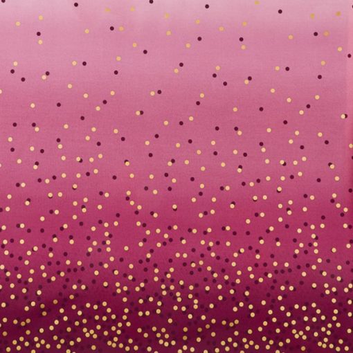Moda Fabric - Ombre Confetti Metallic 10807 201M Magenta