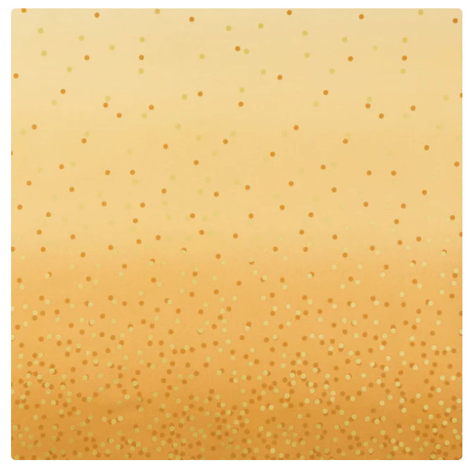 Moda Fabric - Ombre Confetti Metallic 10807 219M Honey