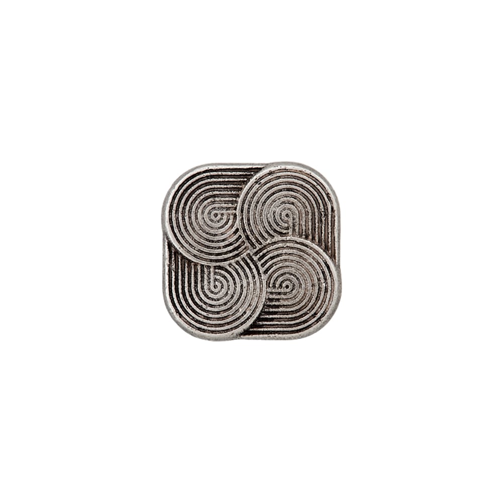 Øyeknapp – 11mm  Antikk sølv