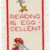 Permin Bokmerke Reading is egg-cellent