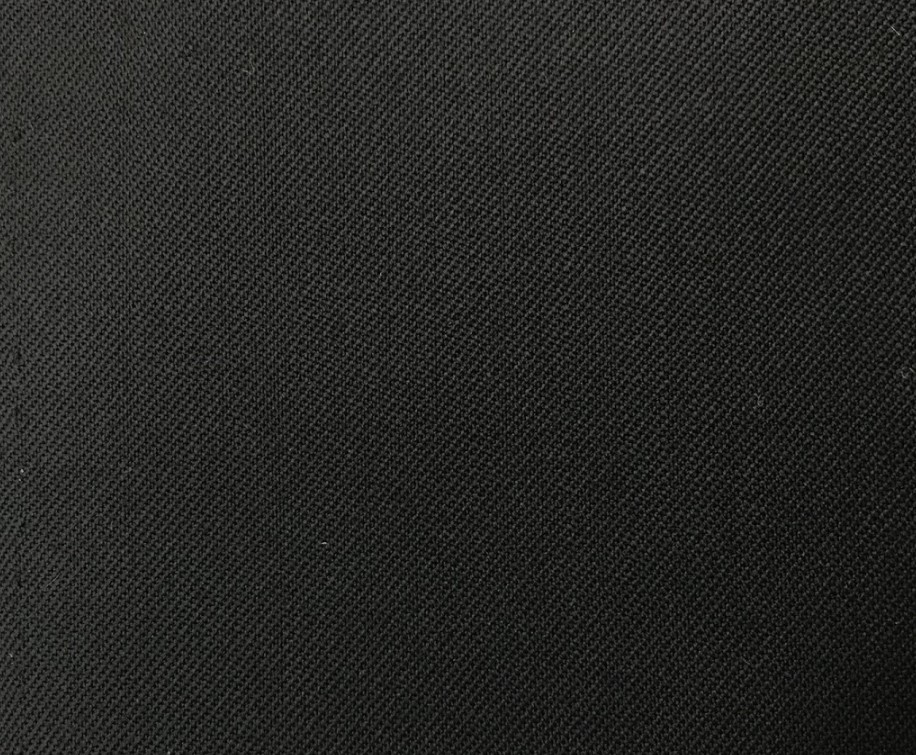 Gabardin sort - ull/polyester teflonbehandlet