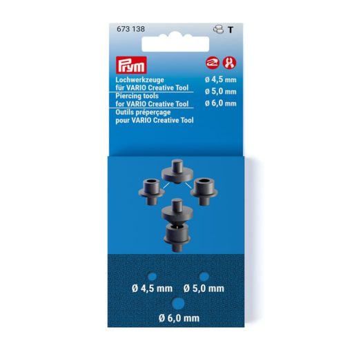 Prym Vario Tools set – Hullverktøy 4,5, 5 & 6mm