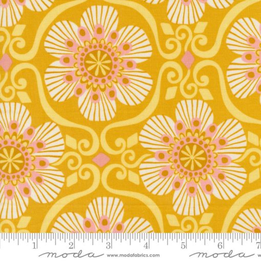 Moda Fabric - Tango Barcelona Tumeric 27334 18