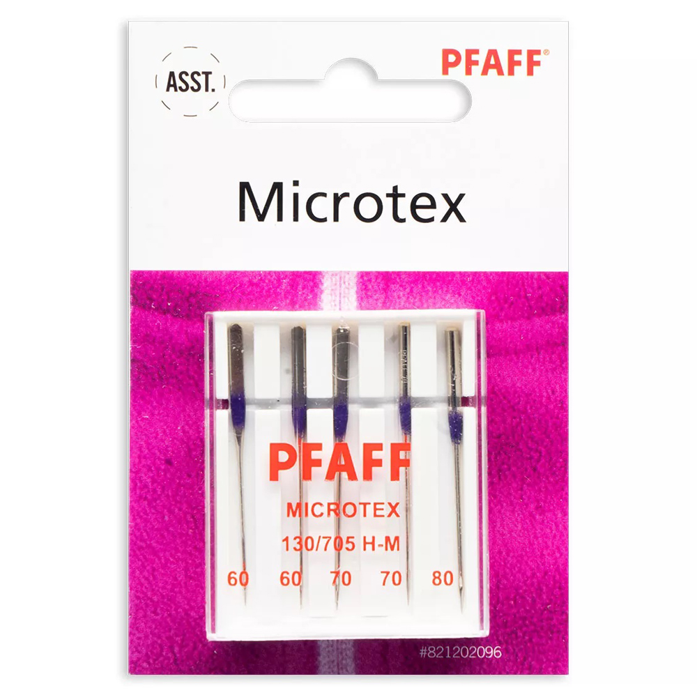 Pfaff Microtex 60/70/80- 5pk machine needles